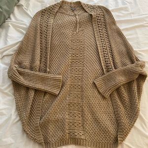Knit Long Cardigan
